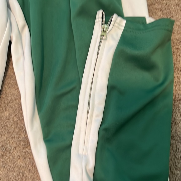 Odd culture Large Green/white slim fit Track pants - Picture 3 of 3